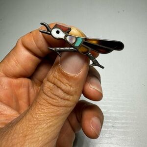Vintage Roadrunner Brooch